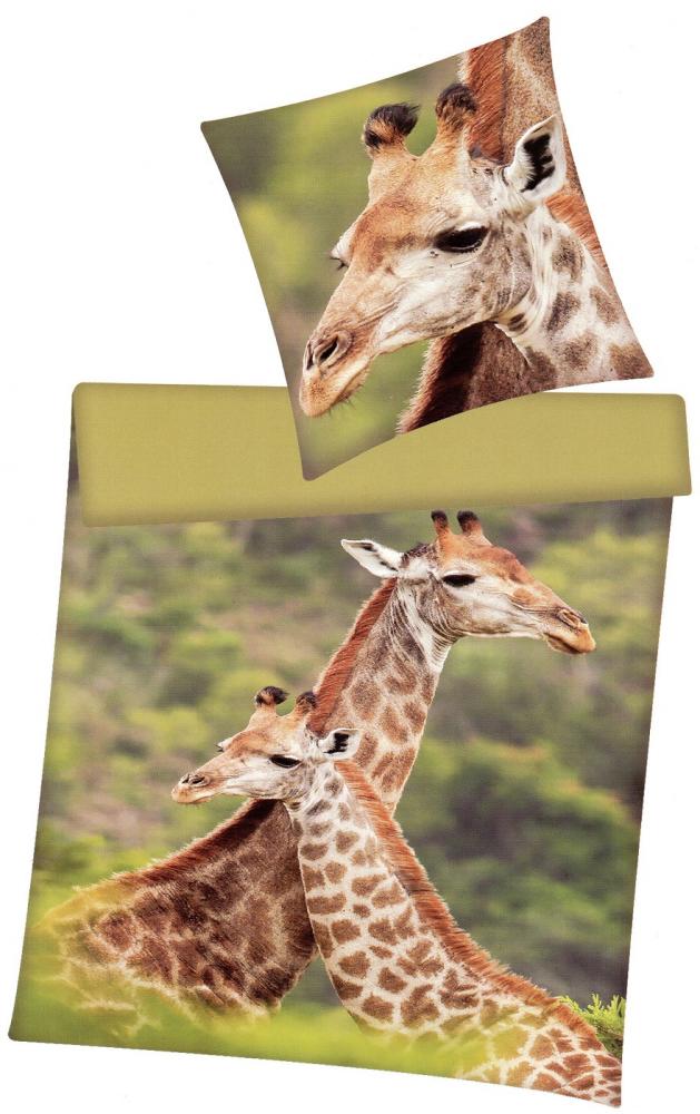 Bettwäsche Nature - Giraffen